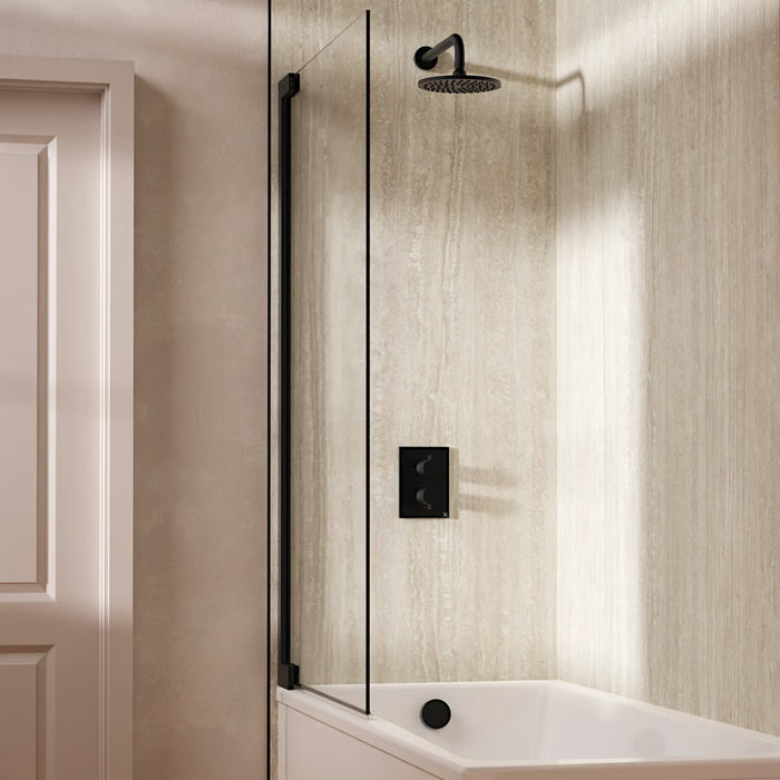 Crosswater Crossbox Shower Set 7 with Fixed Head & Bath Filler