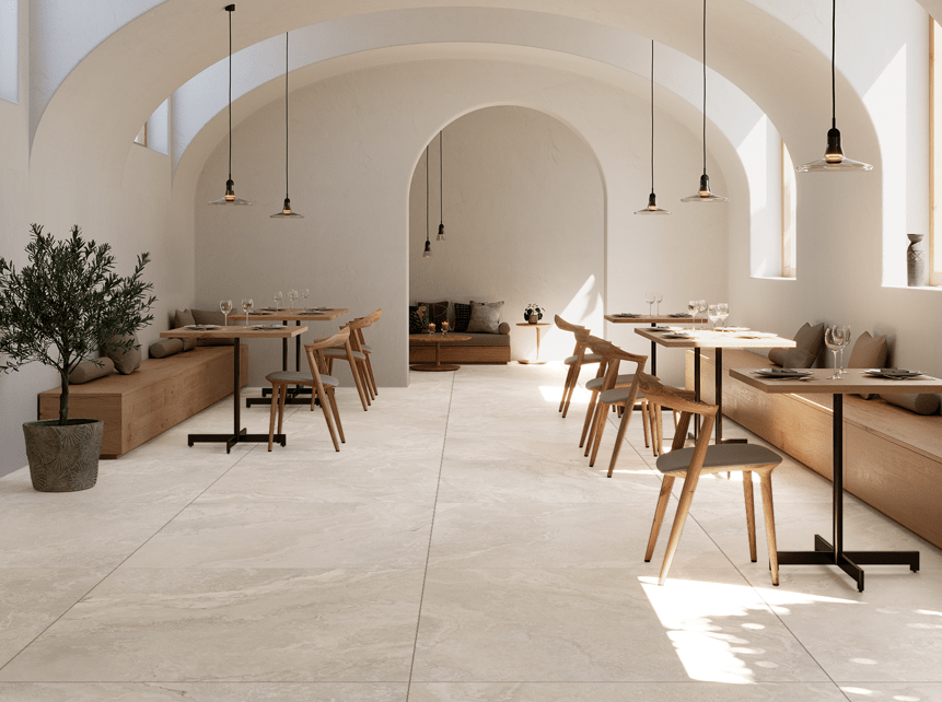 Chieti White Matt Porcelain Wall & Floor Tile
