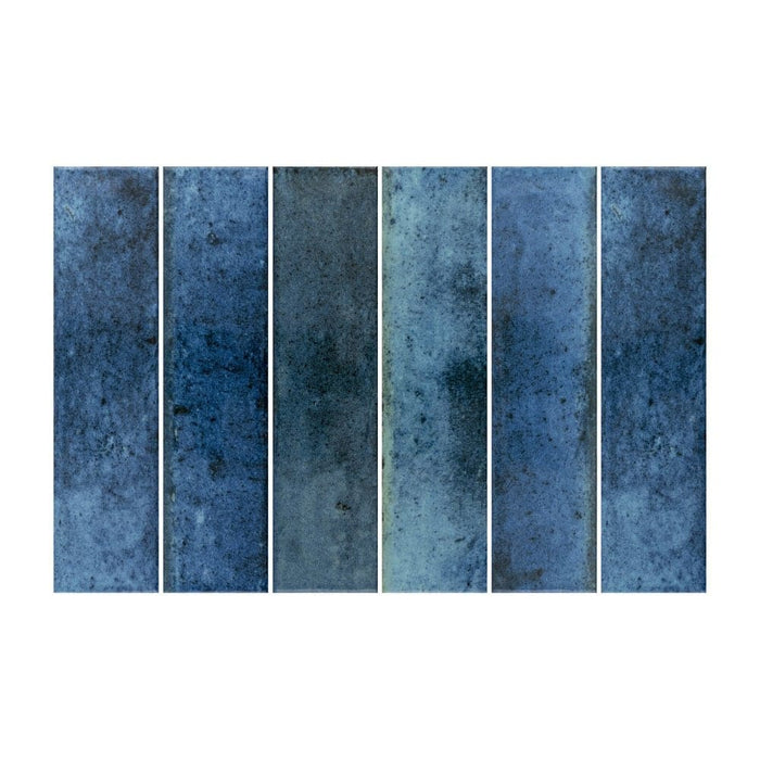 Cipresso Blue Glossy Ceramic Wall Tile