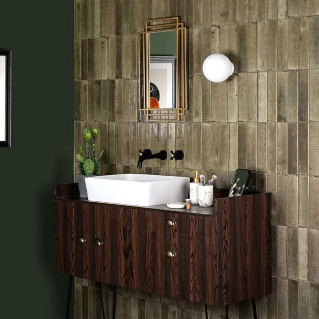 Cipresso Mink Glossy Ceramic Wall Tile