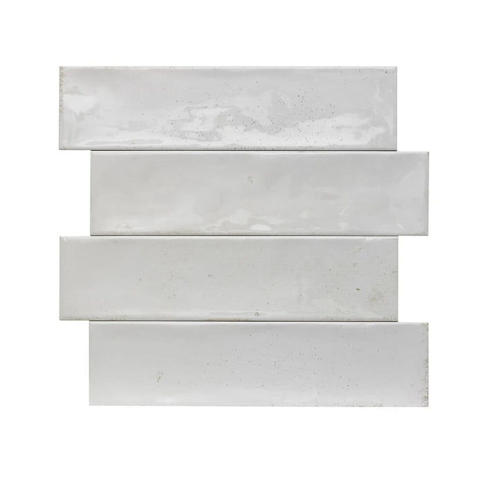 Cipresso White Glossy Ceramic Wall Tile
