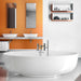 Clearwater Puro Double Ended Freestanding Bath - 1700mm x