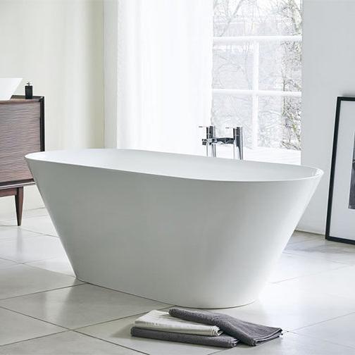 Clearwater Sontuoso Double Ended Freestanding Bath - 1690mm