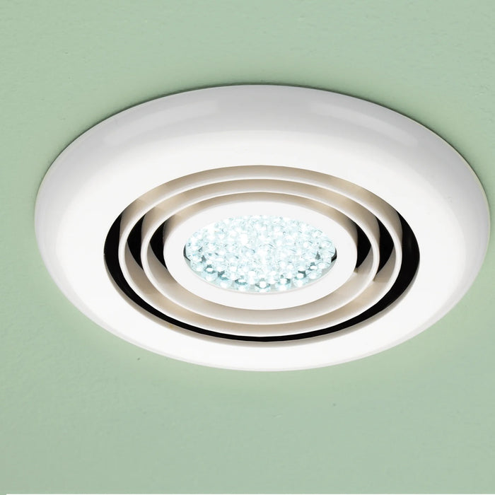 HiB Cyclone Wet Room Inline Fan - 145mm Diametre