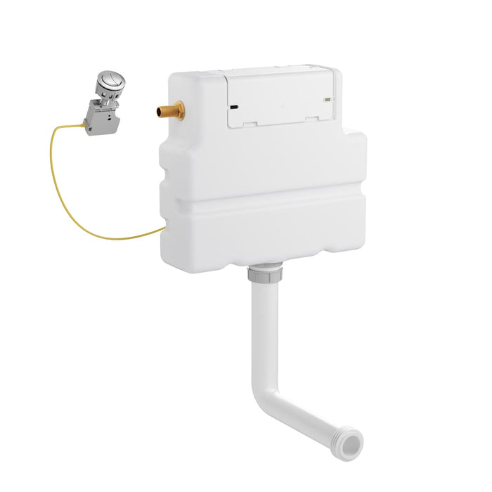 Crosswater 360mm Flush Button Concealed Cistern Set 1