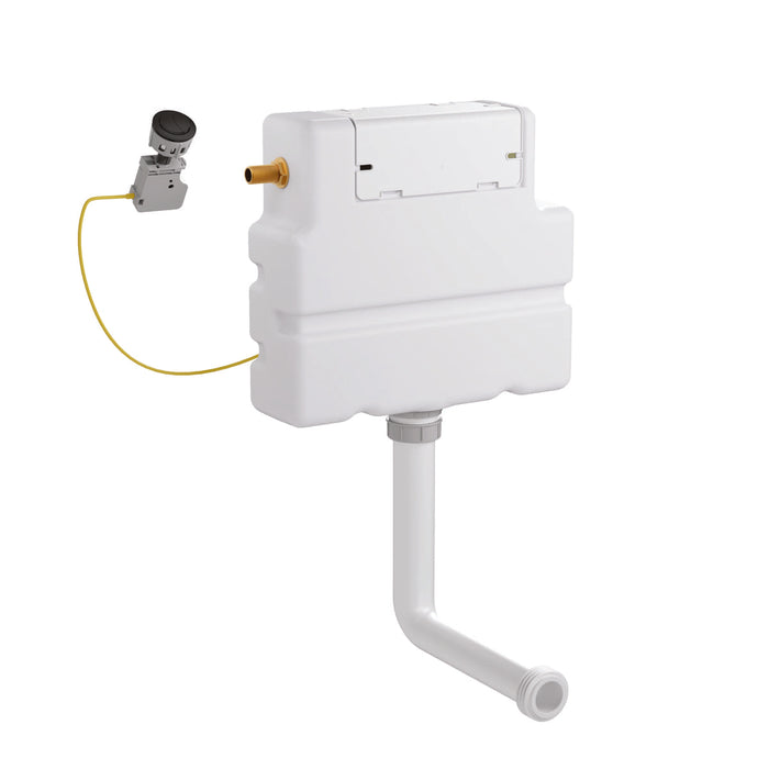 Crosswater 360mm Flush Button Concealed Cistern Set 1