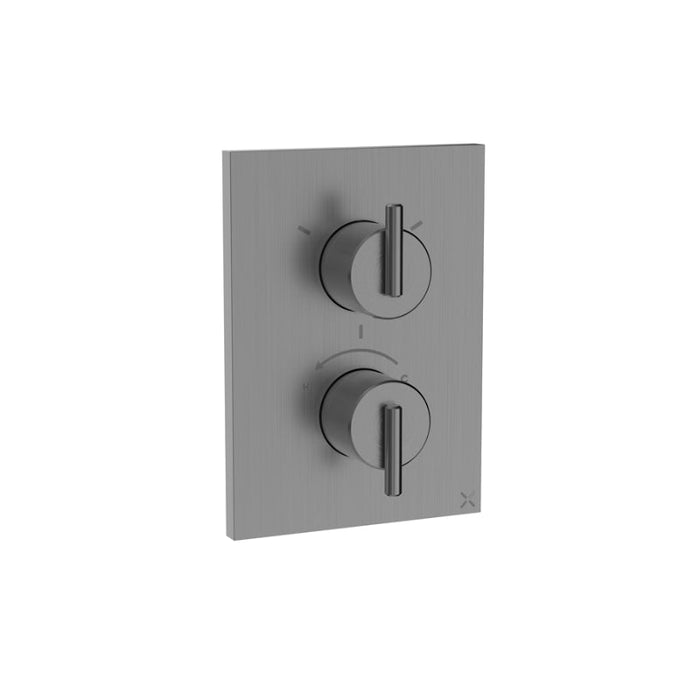 Crosswater 3ONE6 3 Outlet Shower Valve - Slate - Shower