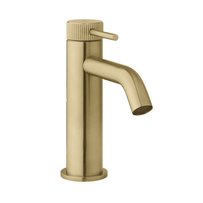 Crosswater 3ONE6 Basin Mono - Brushed Brass - Basin Mixer