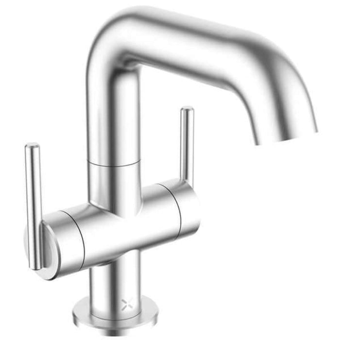 Crosswater 3ONE6 Deck Mounted 2 Side Lever Basin Mixer Tap