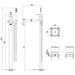 Crosswater 3ONE6 Floor Standing Bath Filler Tap - Bath