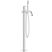 Crosswater 3ONE6 Floor Standing Bath Filler Tap - Stainless