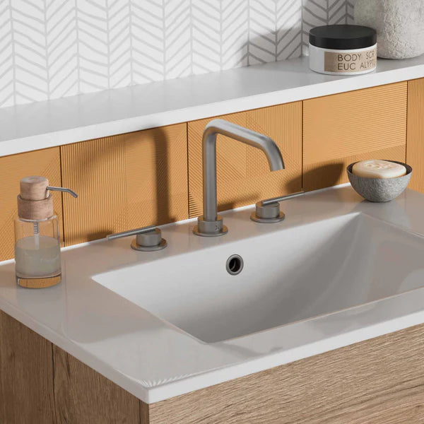 Crosswater 3ONE6 3 Hole Deck Mounted Basin Mixer Tap