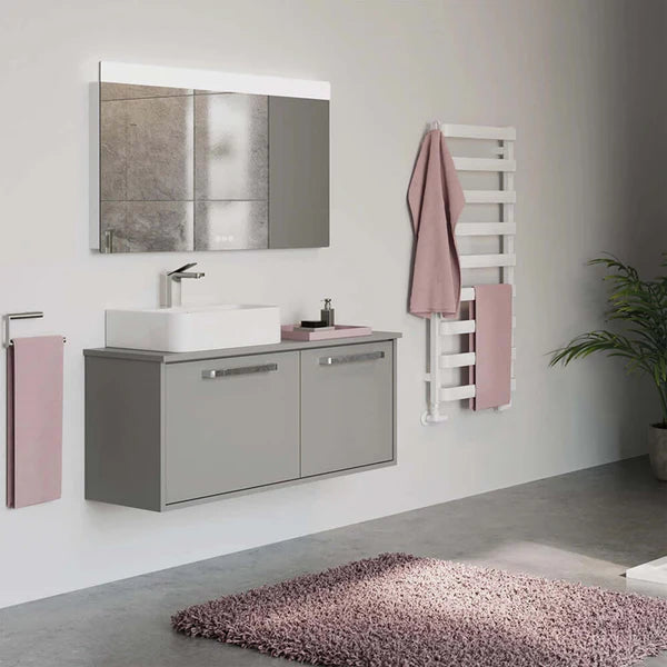 Crosswater Air Vertical Heated Towel Rail - 1150mm x 500mm