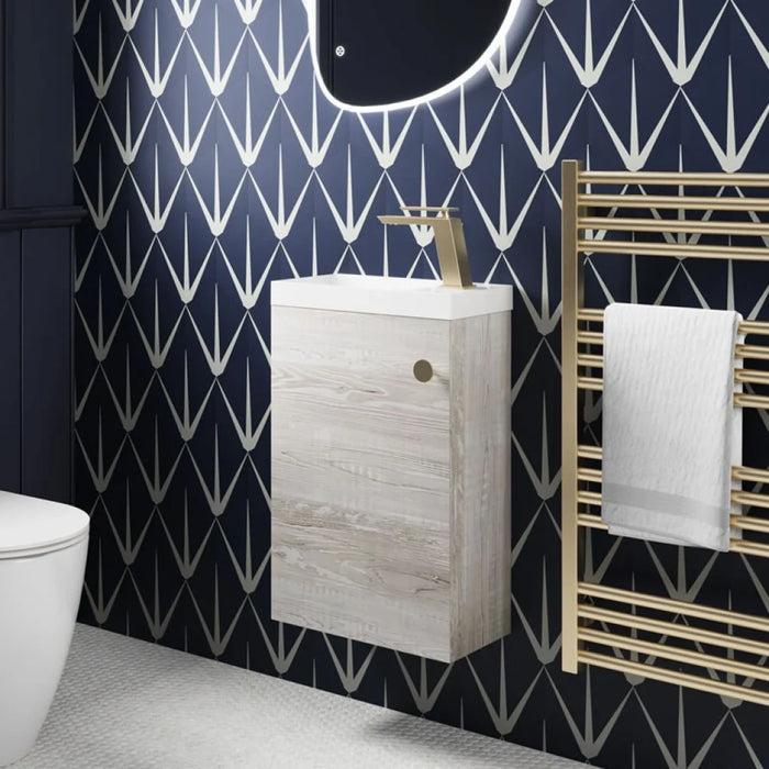 Crosswater Alo 1 Door Wall Hung Vanity Unit With Basin