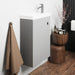 Crosswater Alo 1 Door Wall Hung Vanity Unit With Basin