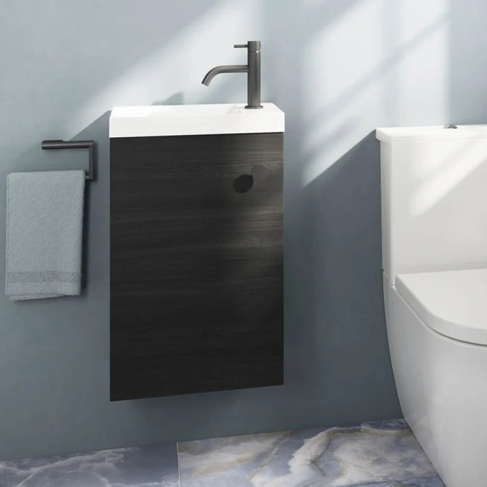 Crosswater Alo 1 Door Wall Hung Vanity Unit With Basin
