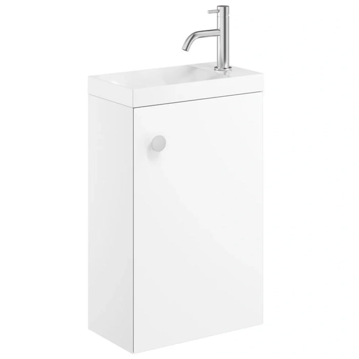 Crosswater Alo 1 Door Wall Hung Vanity Unit With Basin