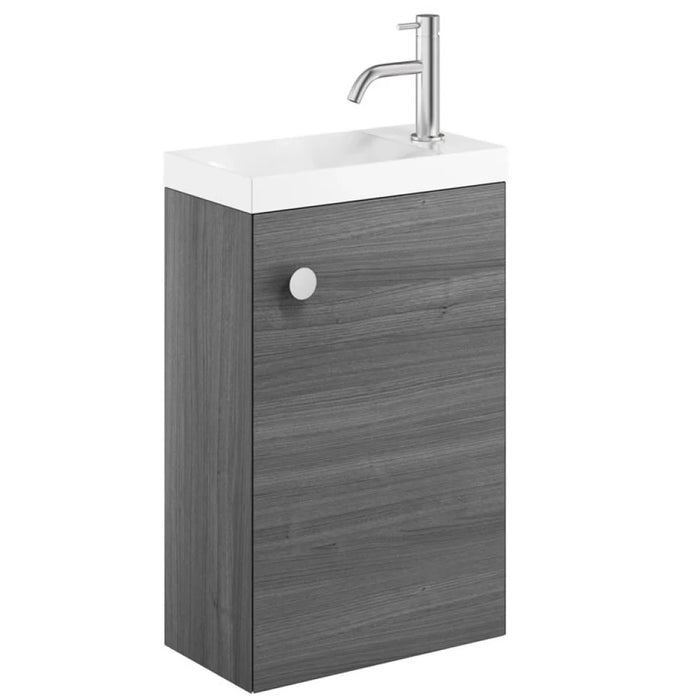 Crosswater Alo 1 Door Wall Hung Vanity Unit With Basin
