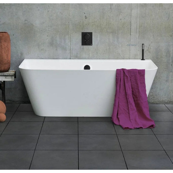 Crosswater Artist Grande Back To Wall Double Ended Bath