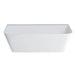 Crosswater Artist Grande Back To Wall Double Ended Bath