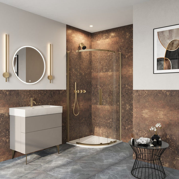 Crosswater Asura 1 Door Quadrant Shower Enclosure - 8mm