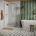 Crosswater Asura 1 Door Quadrant Shower Enclosure - 8mm