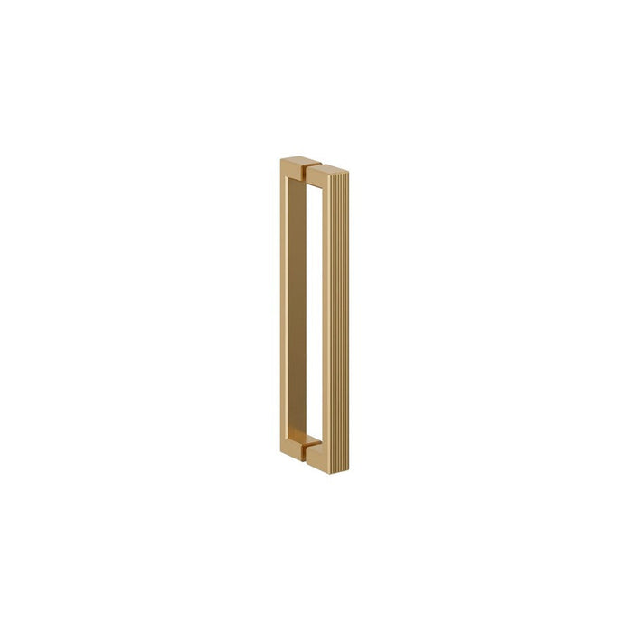 Crosswater Asura Fluted Furniture Handle - Brushed Brass
