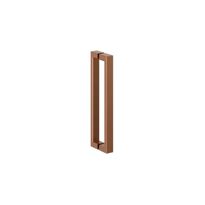 Crosswater Asura Fluted Furniture Handle - Brushed Bronze