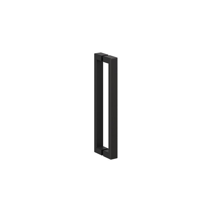 Crosswater Asura Fluted Furniture Handle - Matt Black