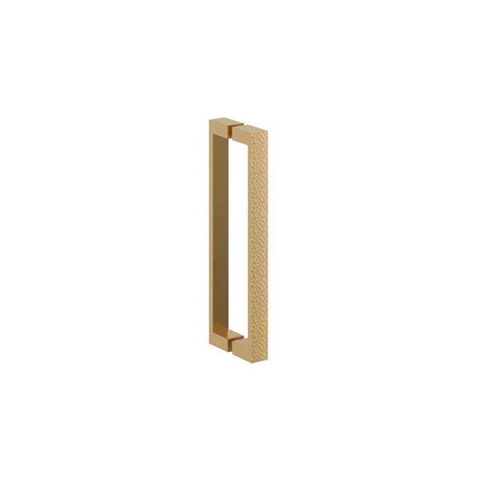 Crosswater Asura Hammered Furniture Handle - Brushed Brass