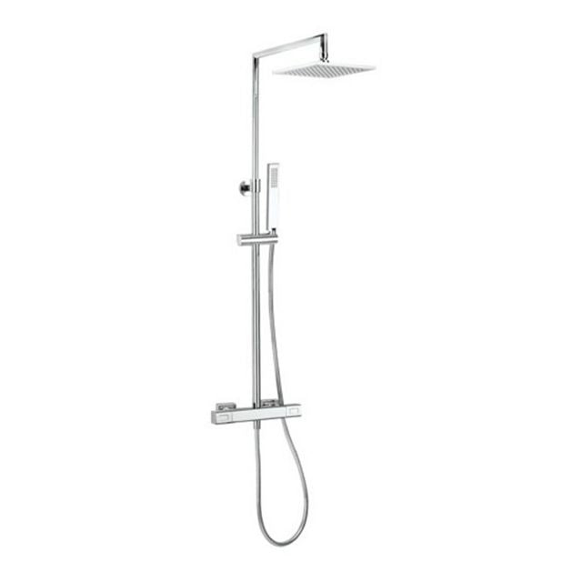 Crosswater Atoll Exposed Thermostatic Shower Valve With Kit