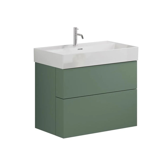 Crosswater Avenue 2 Drawer Wall Hung Vanity Unit With Basin
