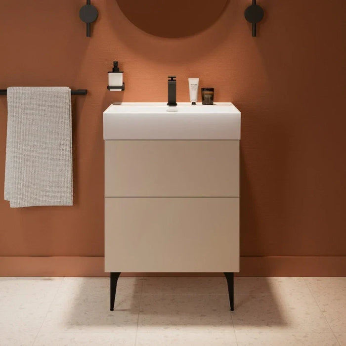 Crosswater Avenue 2 Drawer Wall Hung Vanity Unit With Basin