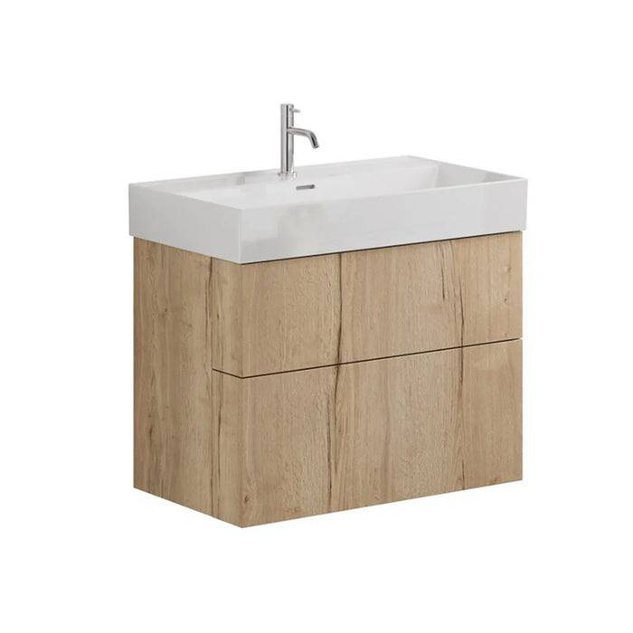 Crosswater Avenue 2 Drawer Wall Hung Vanity Unit With Basin
