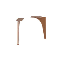 Crosswater Avenue Optional Leg Kit Pair - Brushed Bronze