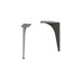Crosswater Avenue Optional Leg Kit Pair - Brushed Bronze
