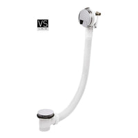 Crosswater Bath Filler With Extended Click Clack Waste