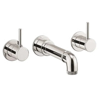 Crosswater Bath Spout & Wall Stop Taps - Chrome - Bath Taps