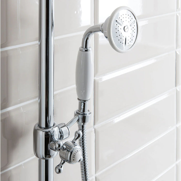 Crosswater Belgravia 600mm Slide Rail Handset & Hose