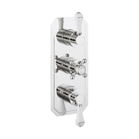 Crosswater Belgravia 2 Outlet 3 Handle Thermostatic