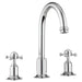 Crosswater Belgravia 3 Hole Crosshead Basin Set - Chrome
