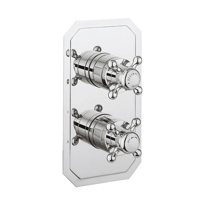 Crosswater Belgravia 3 Outlet 2 Handle Thermostatic
