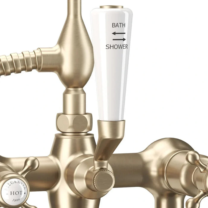 Crosswater Belgravia Bath Shower Mixer Tap With Kit