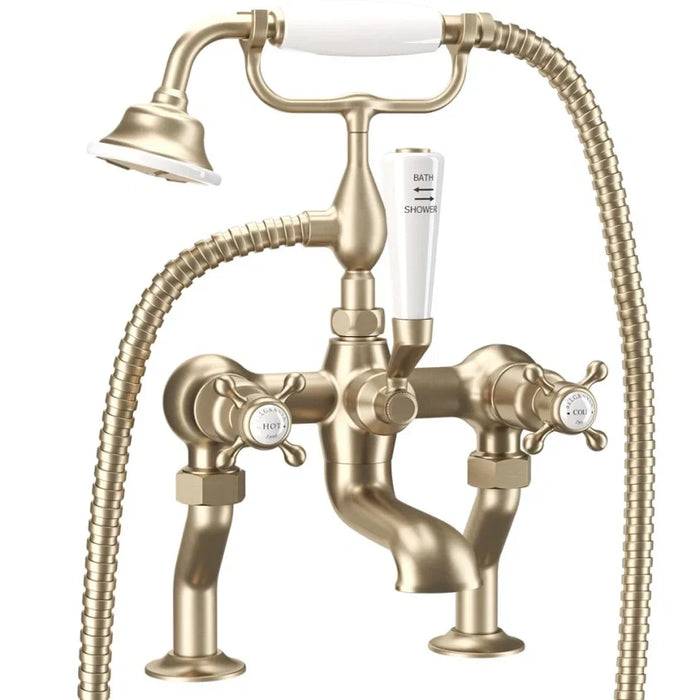 Crosswater Belgravia Bath Shower Mixer Tap With Kit