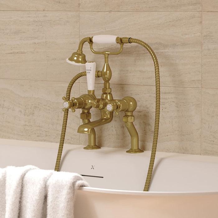 Crosswater Belgravia Bath Shower Mixer Tap With Kit