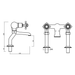 Crosswater Belgravia Crosshead Deck Mounted Bath Filler