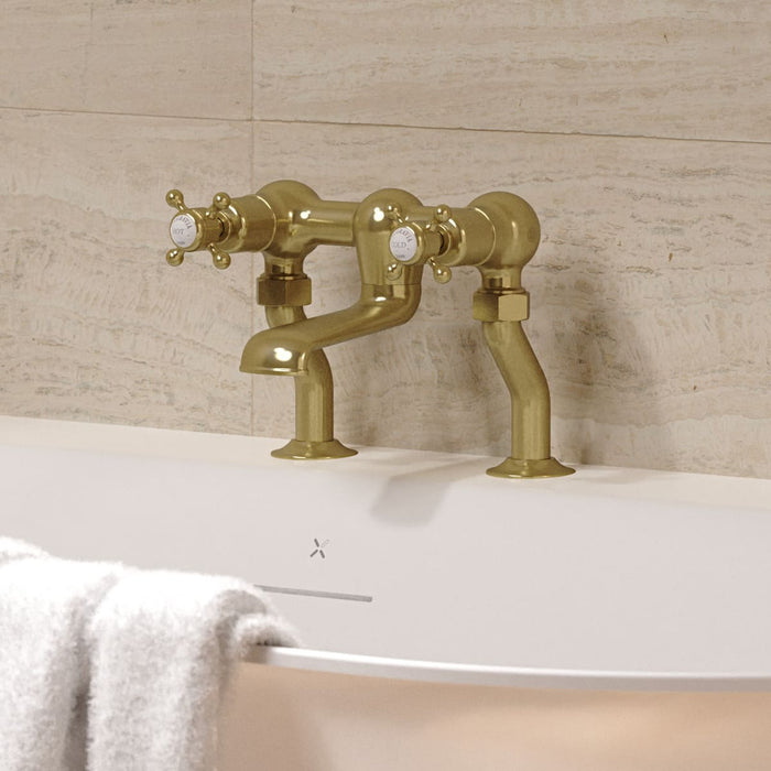 Crosswater Belgravia Crosshead Deck Mounted Bath Filler