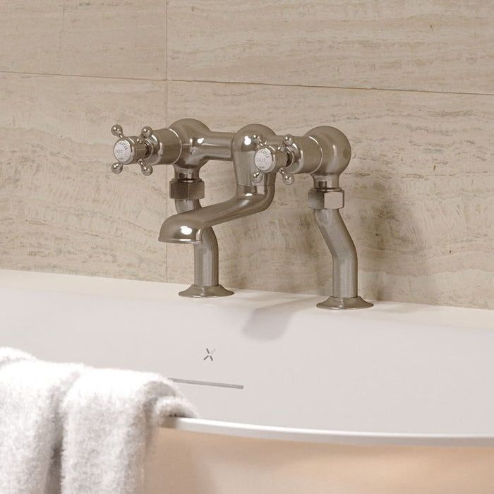 Crosswater Belgravia Crosshead Deck Mounted Bath Filler