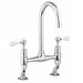 Crosswater Belgravia Dual Lever Deck Mounted Kitchen Mixer