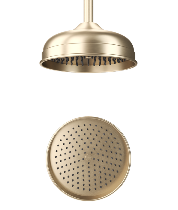 Crosswater Belgravia Easy Clean Fixed Shower Head - Brushed